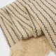 Karl Kani Κασκόλ Woven Signature Ziczac Pinstripe Scarf Off